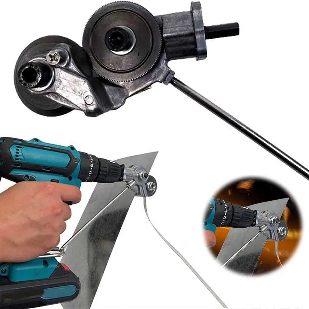 Electric Drill Shears Attachment Cutter Nibbler