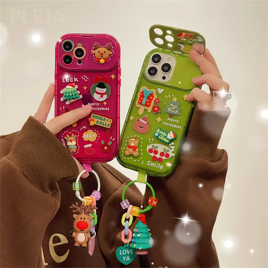 Christmas Tree Pendant Cute Case For iPhone