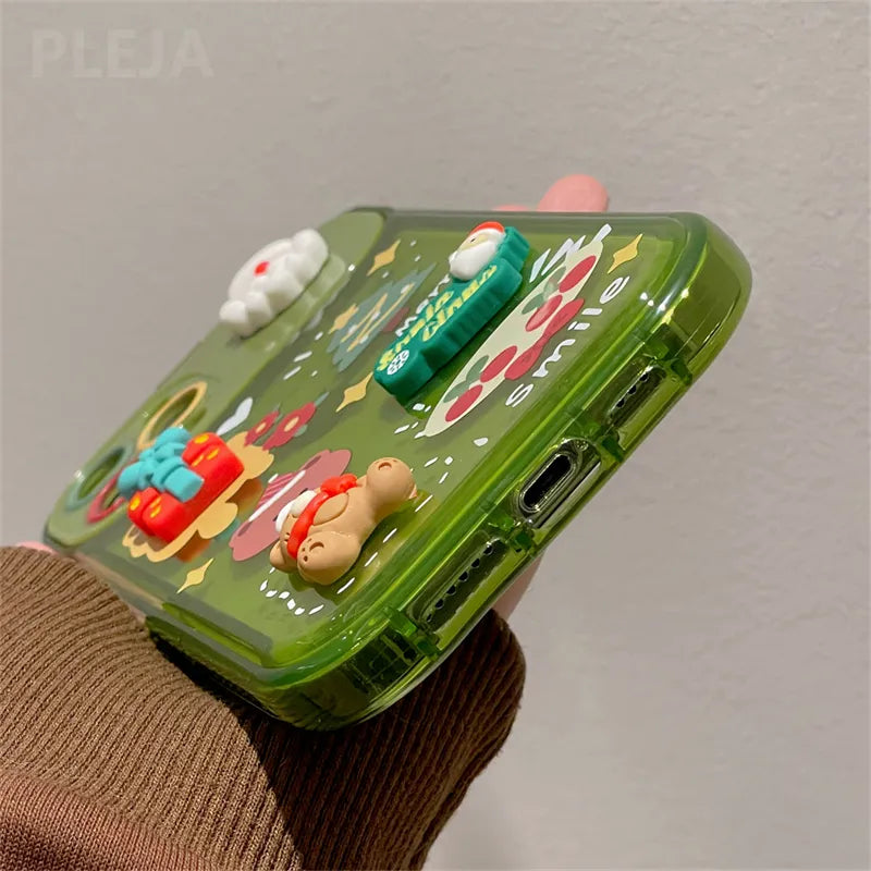 Christmas Tree Pendant Cute Case For iPhone