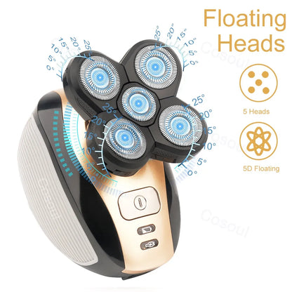 ShavePro 5 in 1- Precision Head & Face Shaver