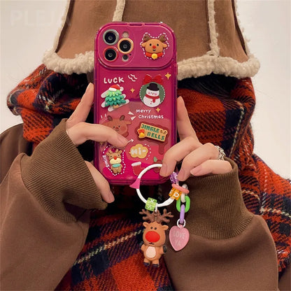 Christmas Tree Pendant Cute Case For iPhone