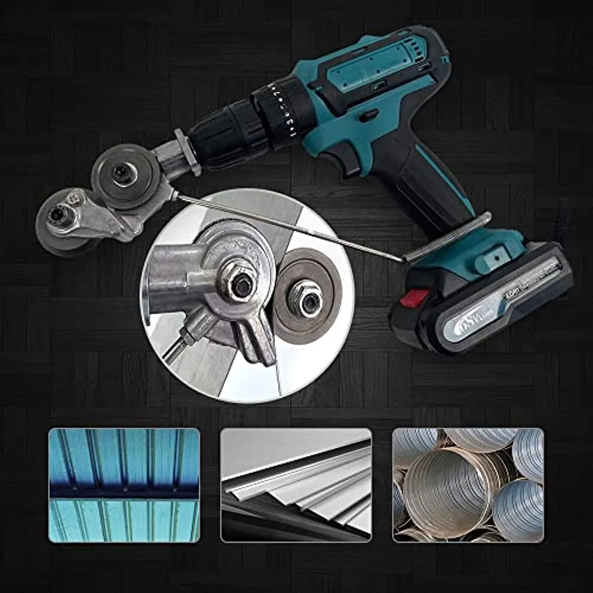 Electric Drill Shears Attachment Cutter Nibbler