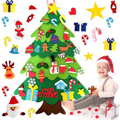 Mande Felt Christmas Tree