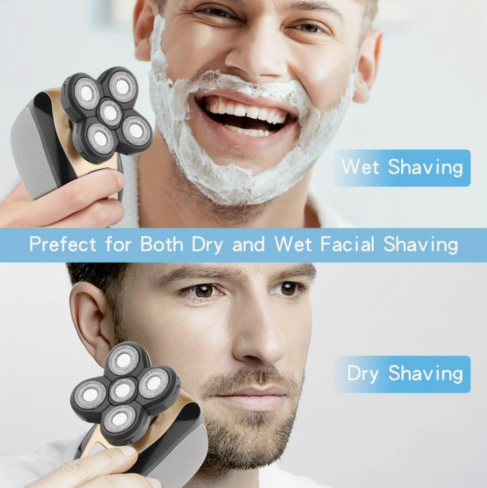 ShavePro 5 in 1- Precision Head & Face Shaver