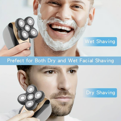 ShavePro 5 in 1- Precision Head & Face Shaver