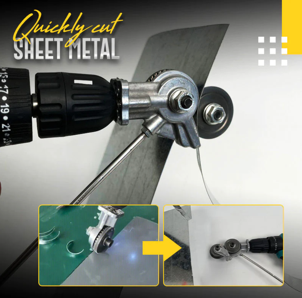 Electric Drill Shears Attachment Cutter Nibbler