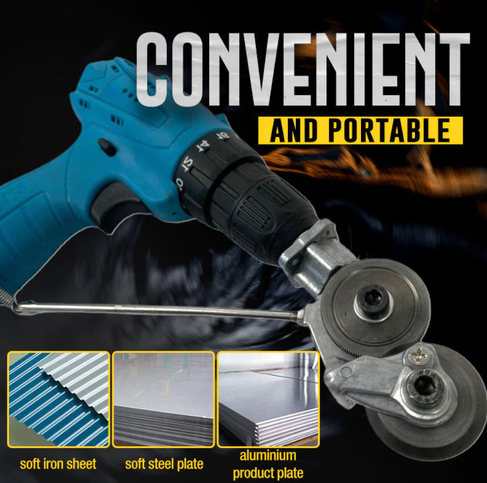 Electric Drill Shears Attachment Cutter Nibbler